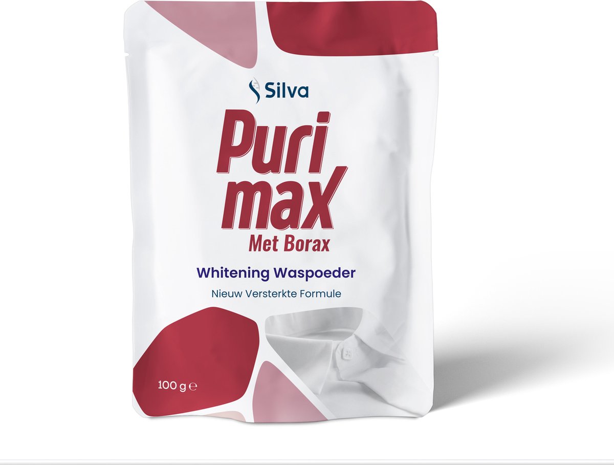 Silva - Purimax - Whitening Waspoeder - 100g - Hardnekkig Oppervlakken